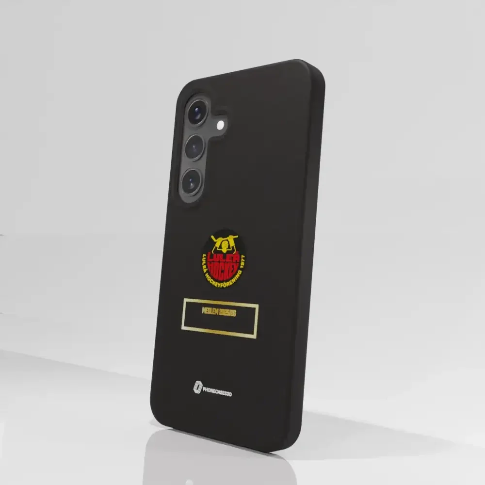 Luleå Hockey Official Compostable Phone Case Design Membership Gold - Image 80