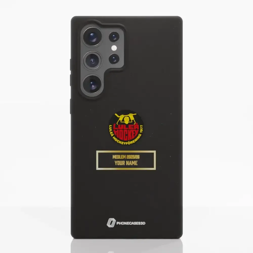 Luleå Hockey Official Compostable Phone Case Design Membership Gold + Name - Image 40