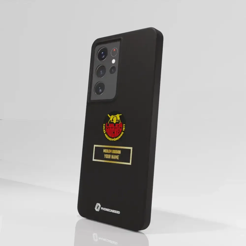 Luleå Hockey Official Compostable Phone Case Design Membership Gold + Name - Image 70