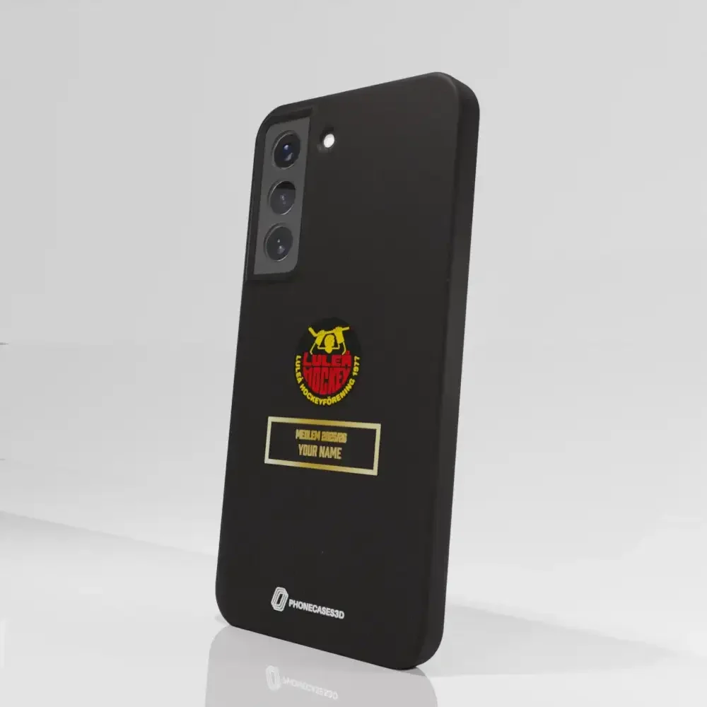 Luleå Hockey Official Compostable Phone Case Design Membership Gold + Name - Image 72