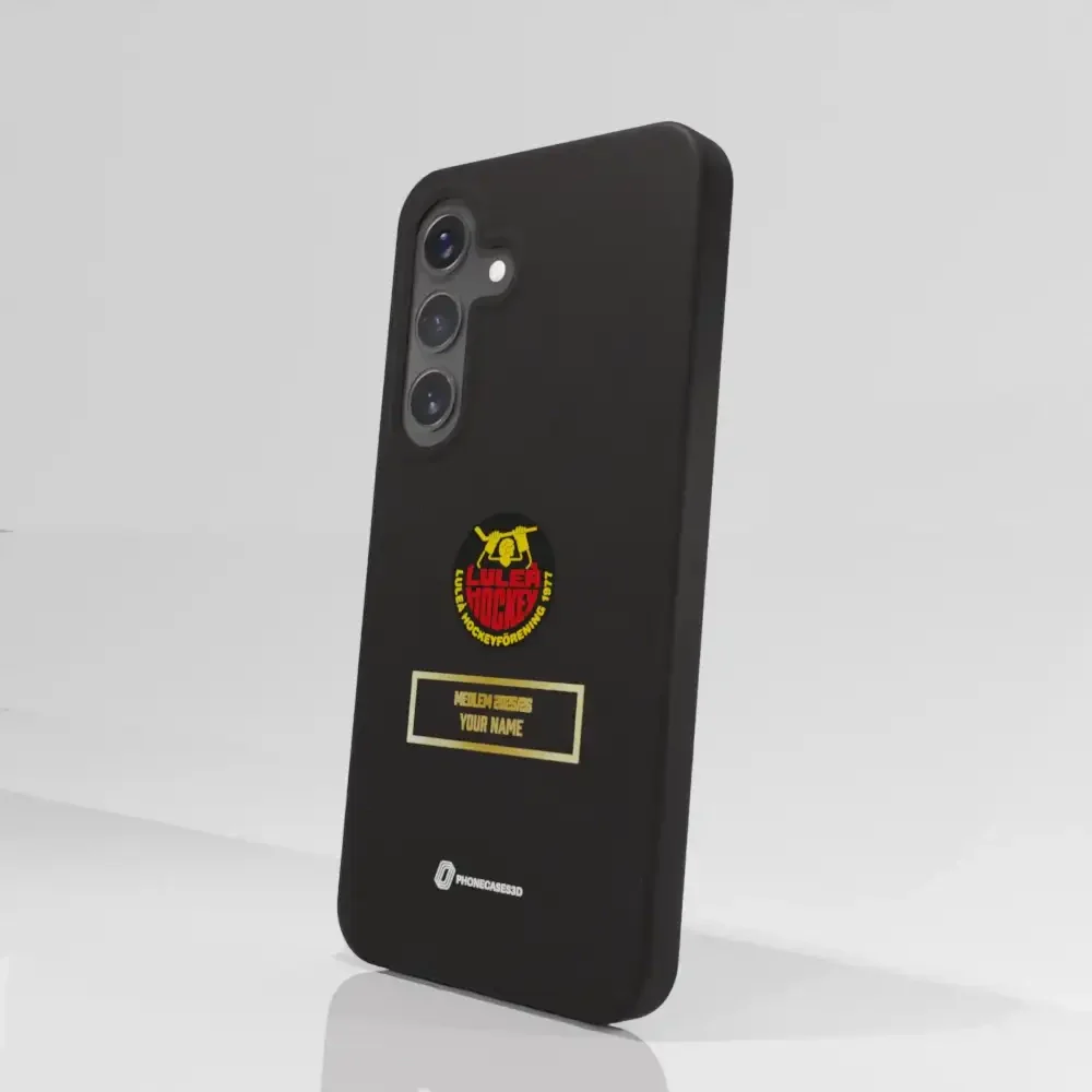 Luleå Hockey Official Compostable Phone Case Design Membership Gold + Name - Image 77