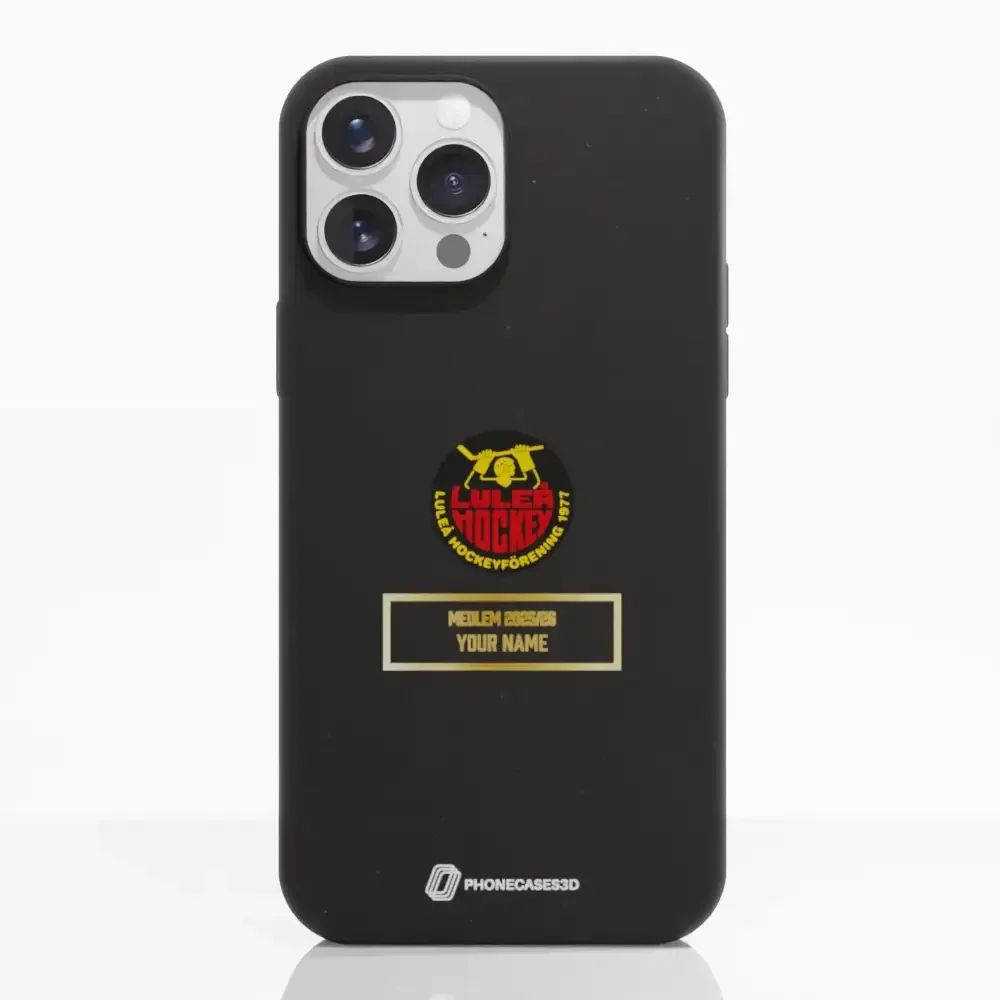 Luleå Hockey Official Compostable Phone Case Design Membership Gold + Name - Image 8