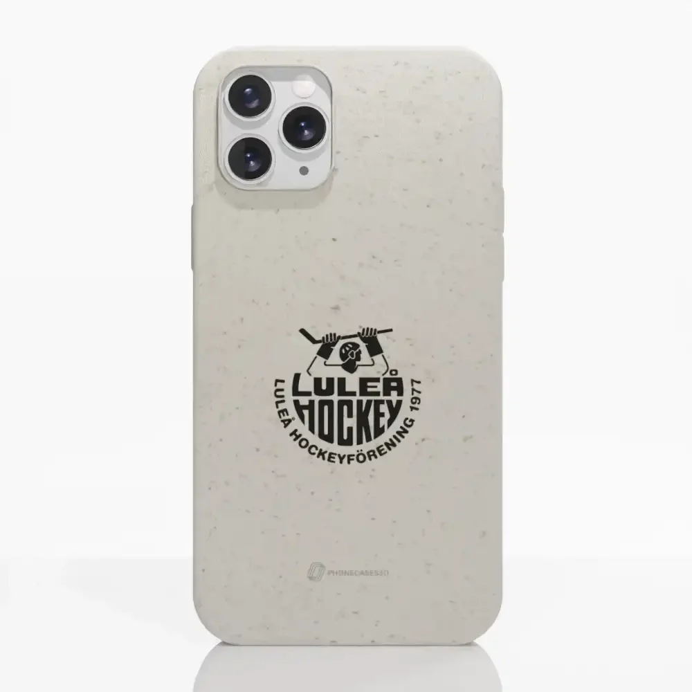 Luleå Hockey Official White Compostable Phone Case Design Emblem - Image 2