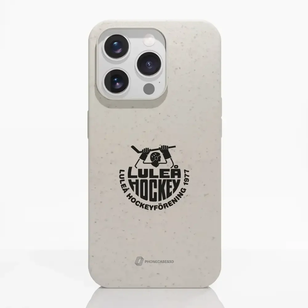 Luleå Hockey Official White Compostable Phone Case Design Emblem - Image 21
