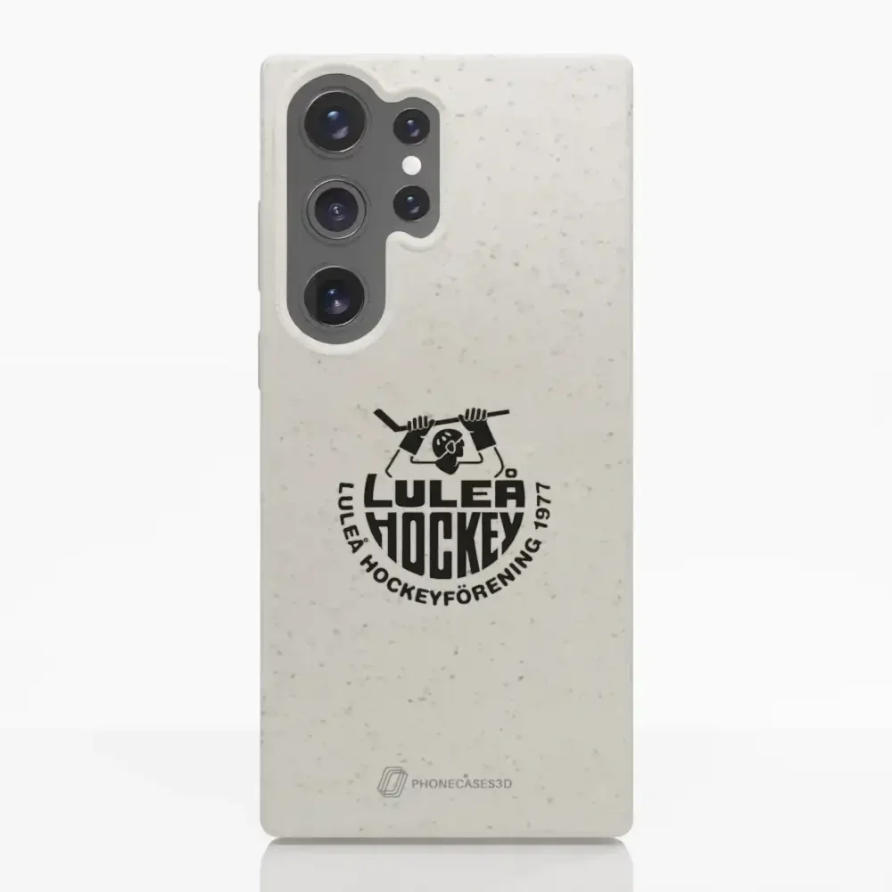Luleå Hockey Official White Compostable Phone Case Design Emblem - Image 32