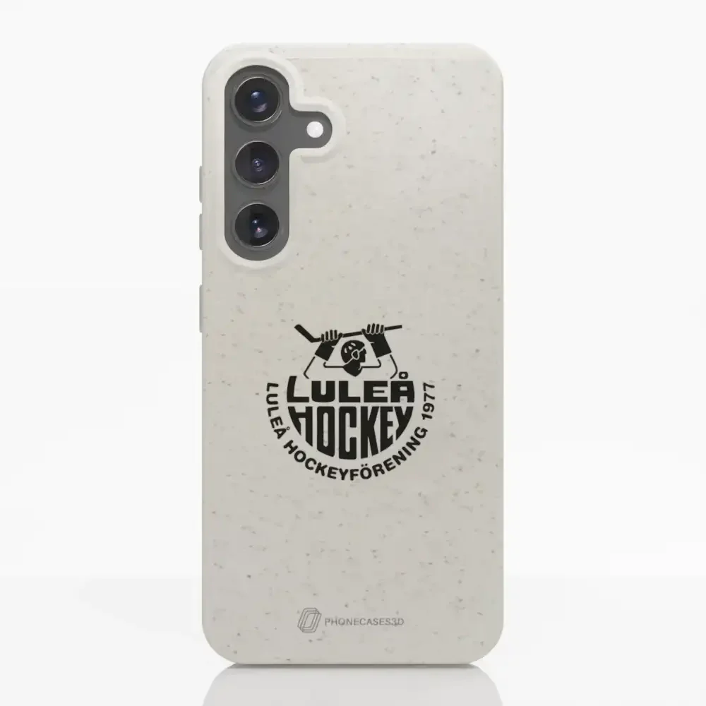Luleå Hockey Official White Compostable Phone Case Design Emblem - Image 37