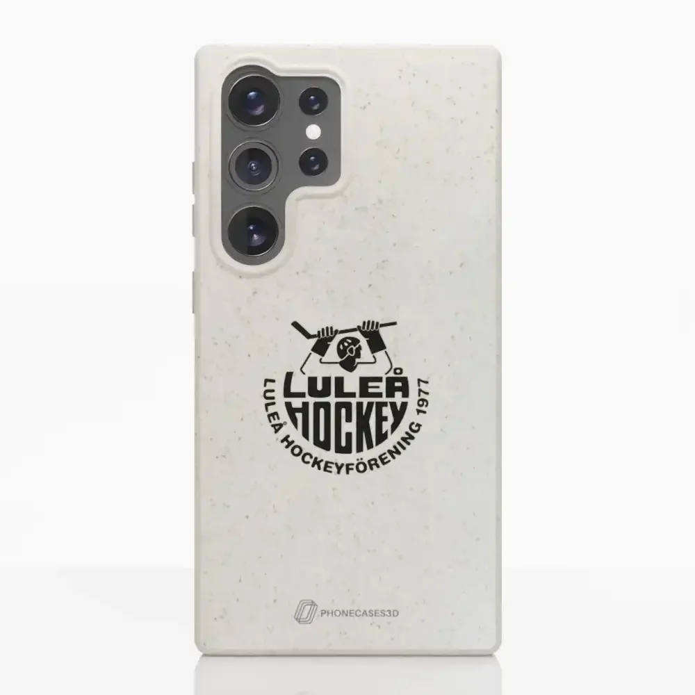 Luleå Hockey Official White Compostable Phone Case Design Emblem - Image 38