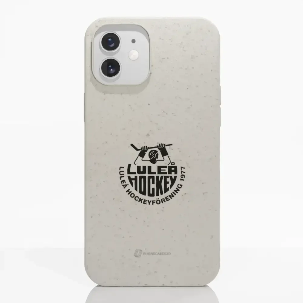 Luleå Hockey Official White Compostable Phone Case Design Emblem - Image 4