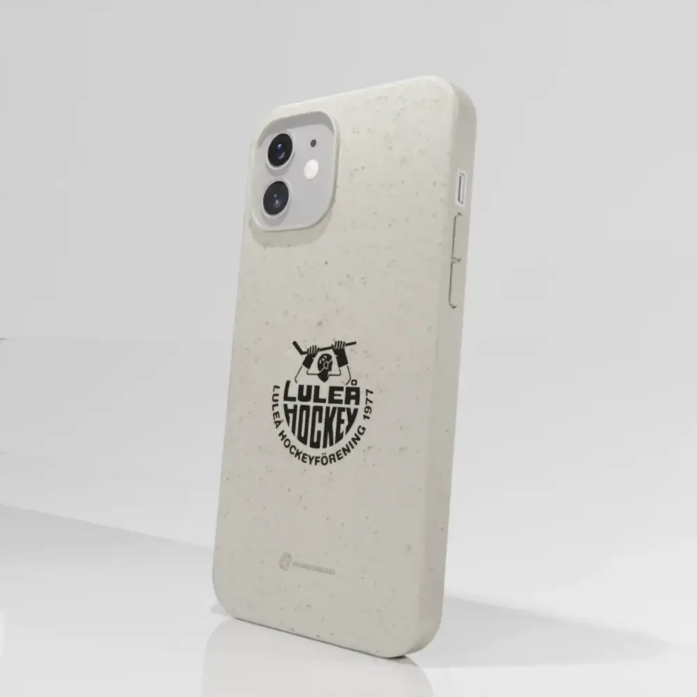 Luleå Hockey Official White Compostable Phone Case Design Emblem - Image 50