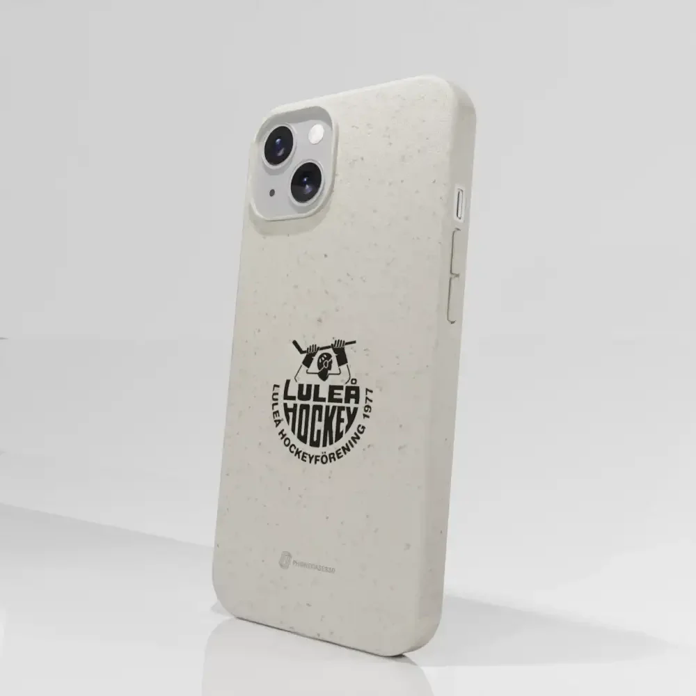 Luleå Hockey Official White Compostable Phone Case Design Emblem - Image 53