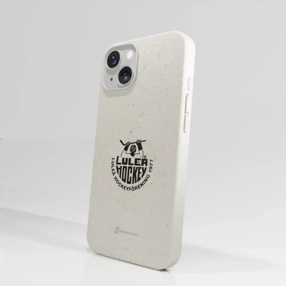 Luleå Hockey Official White Compostable Phone Case Design Emblem - Image 56