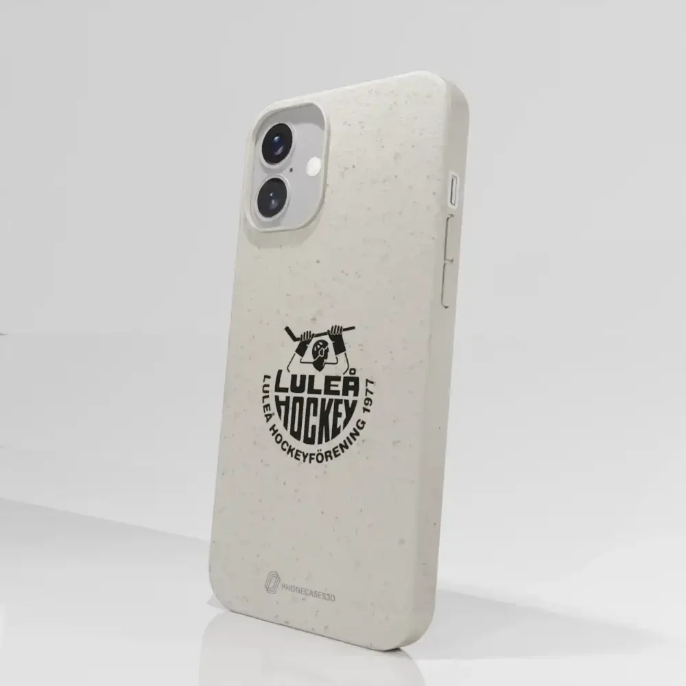 Luleå Hockey Official White Compostable Phone Case Design Emblem - Image 66