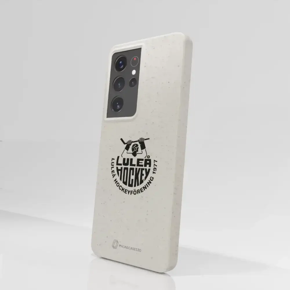 Luleå Hockey Official White Compostable Phone Case Design Emblem - Image 70