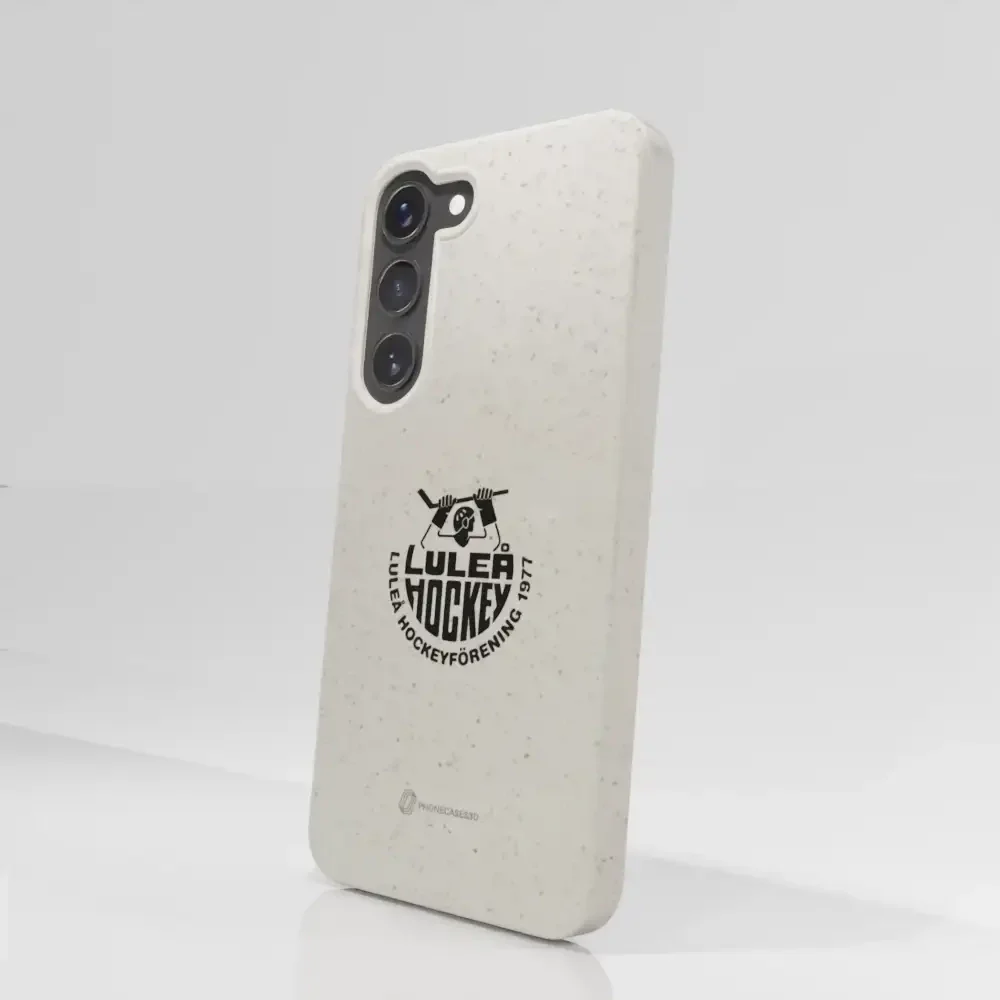 Luleå Hockey Official White Compostable Phone Case Design Emblem - Image 74