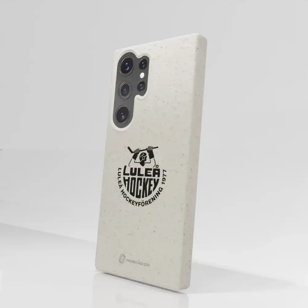 Luleå Hockey Official White Compostable Phone Case Design Emblem - Image 76