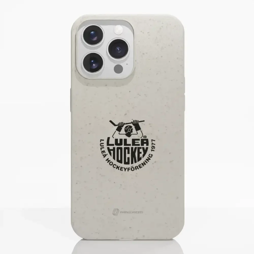 Luleå Hockey Official White Compostable Phone Case Design Emblem - Image 8