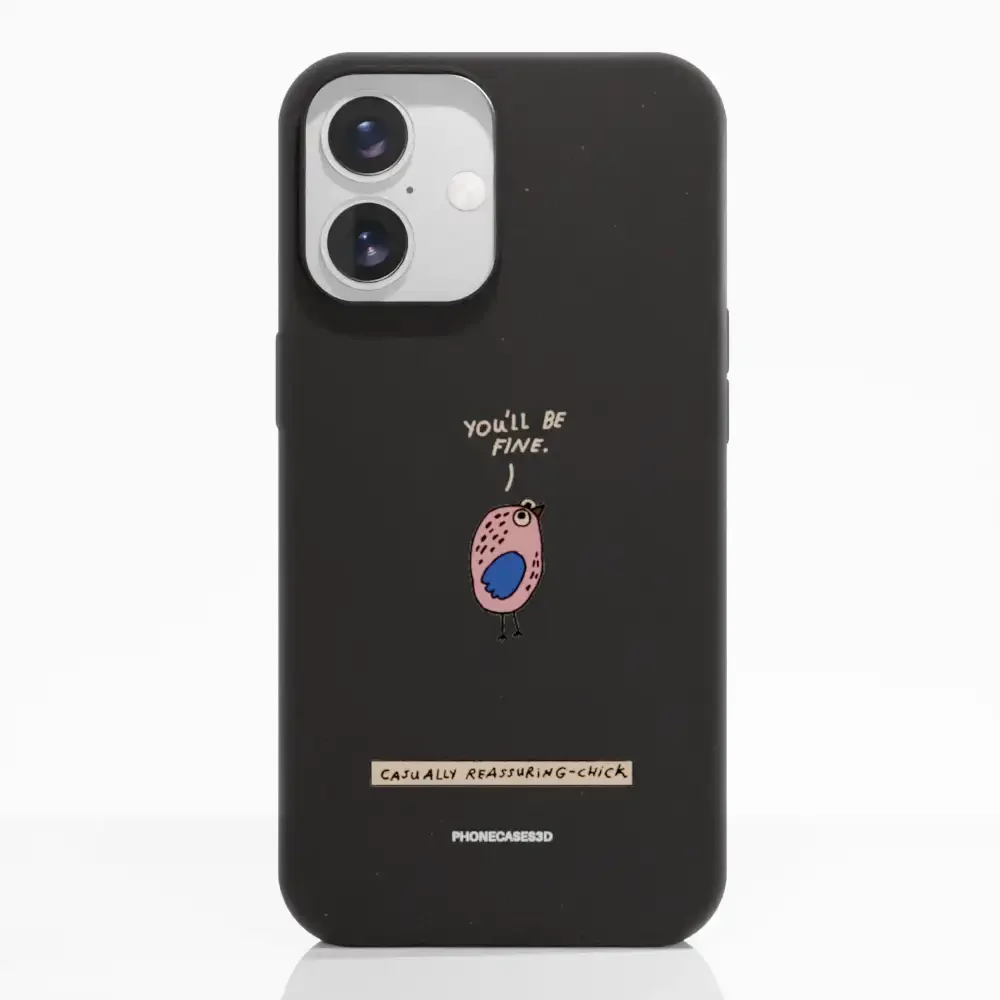 Maja Official Black Compostable Phone Case Design Chick - Image 17