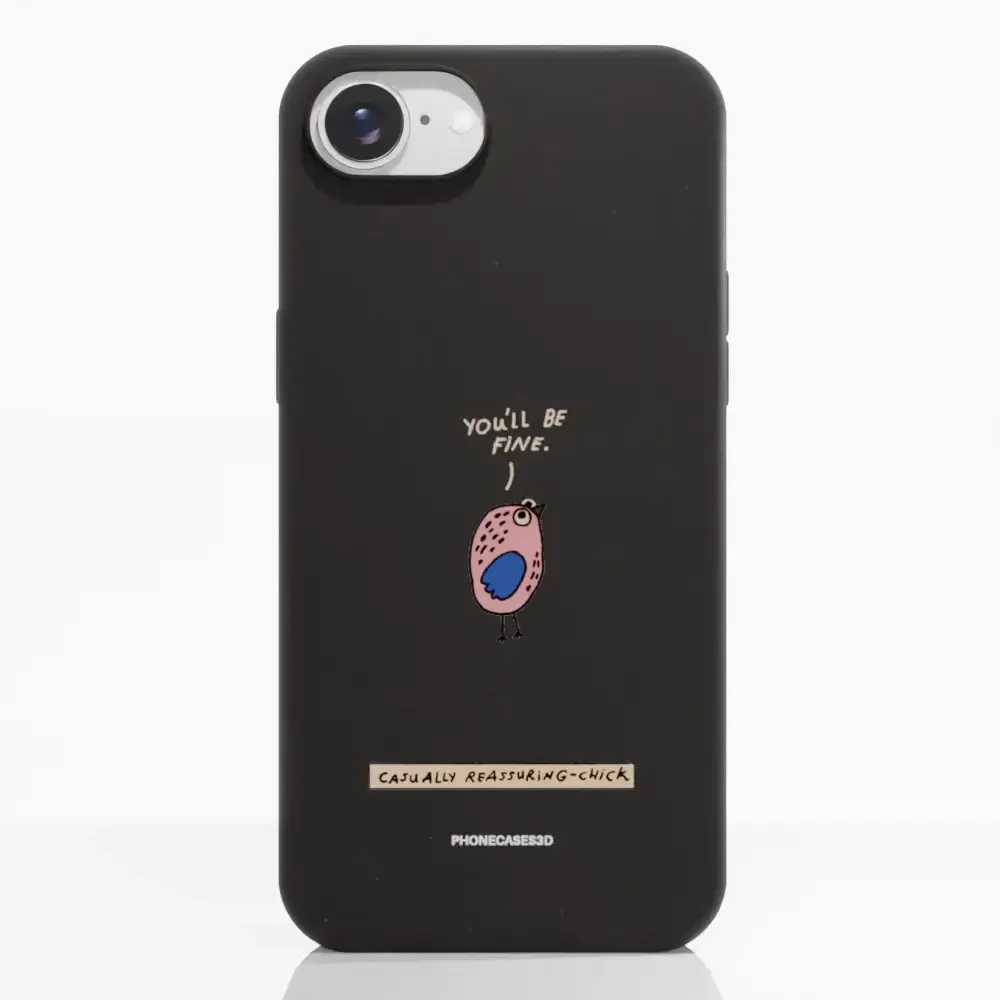 Maja Official Black Compostable Phone Case Design Chick - Image 18
