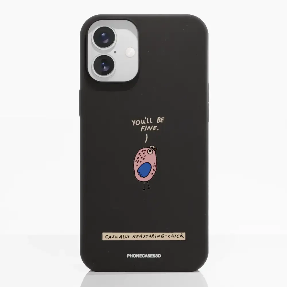 Maja Official Black Compostable Phone Case Design Chick - Image 19