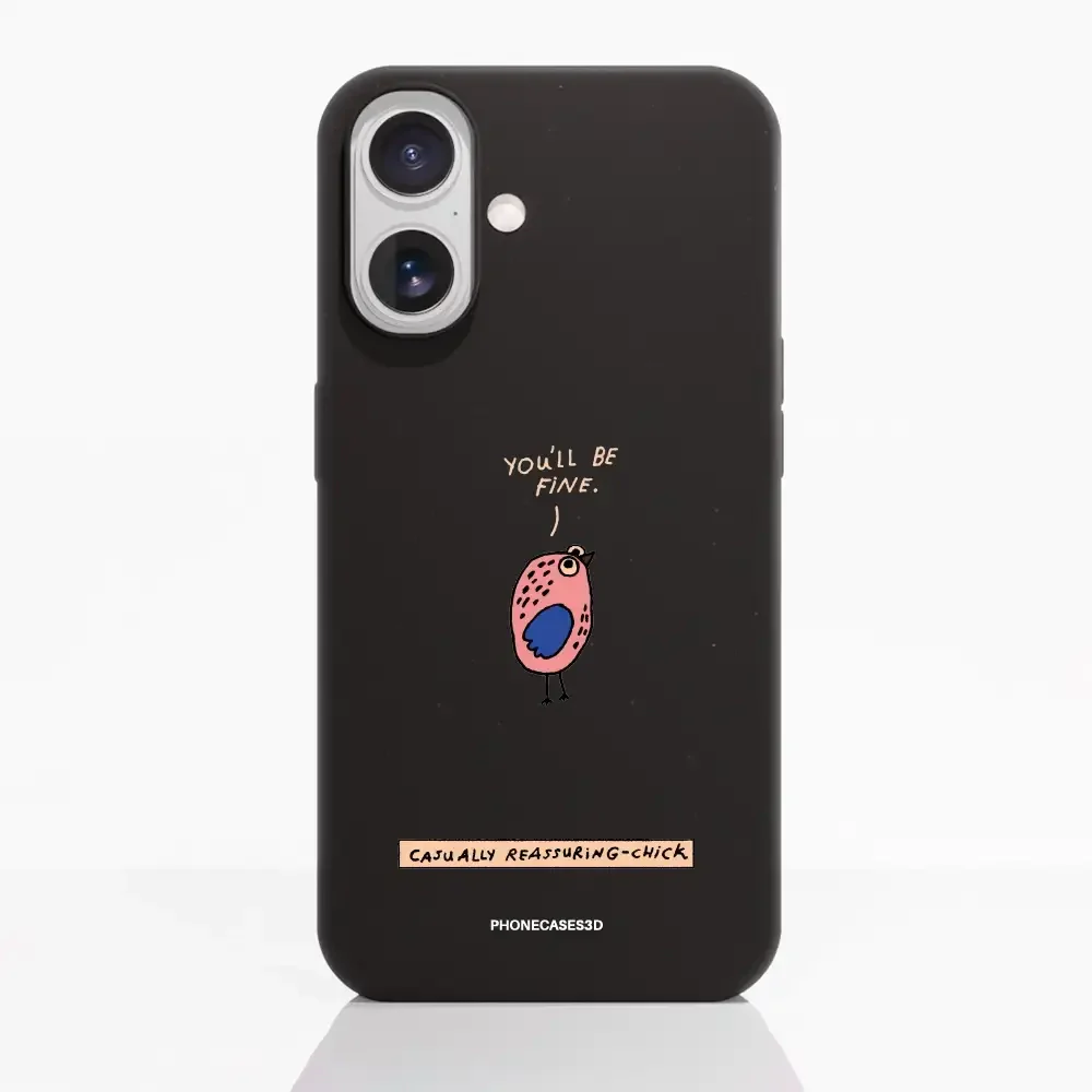 Maja Official Black Compostable Phone Case Design Chick - Image 22