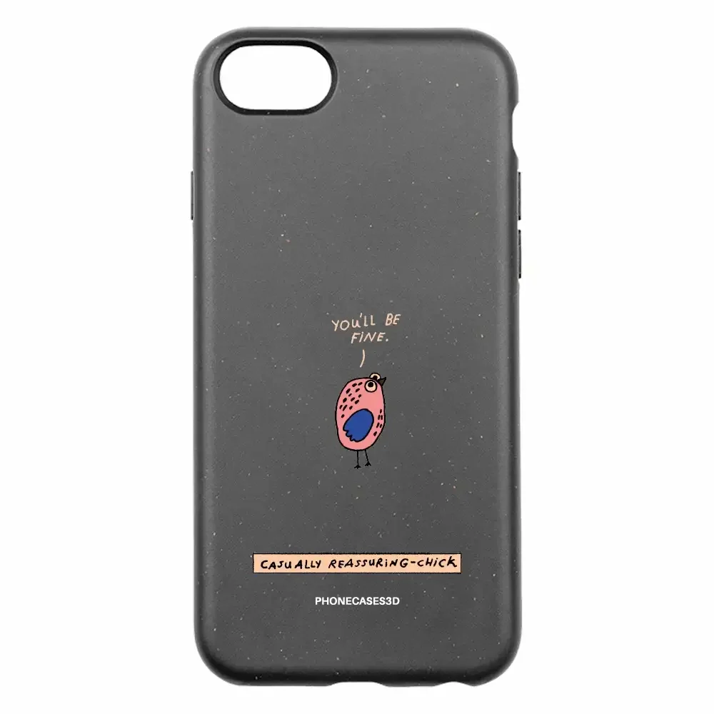Maja Official Black Compostable Phone Case Design Chick - Image 26