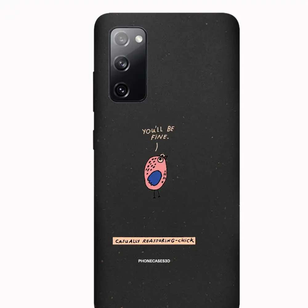 Maja Official Black Compostable Phone Case Design Chick - Image 30