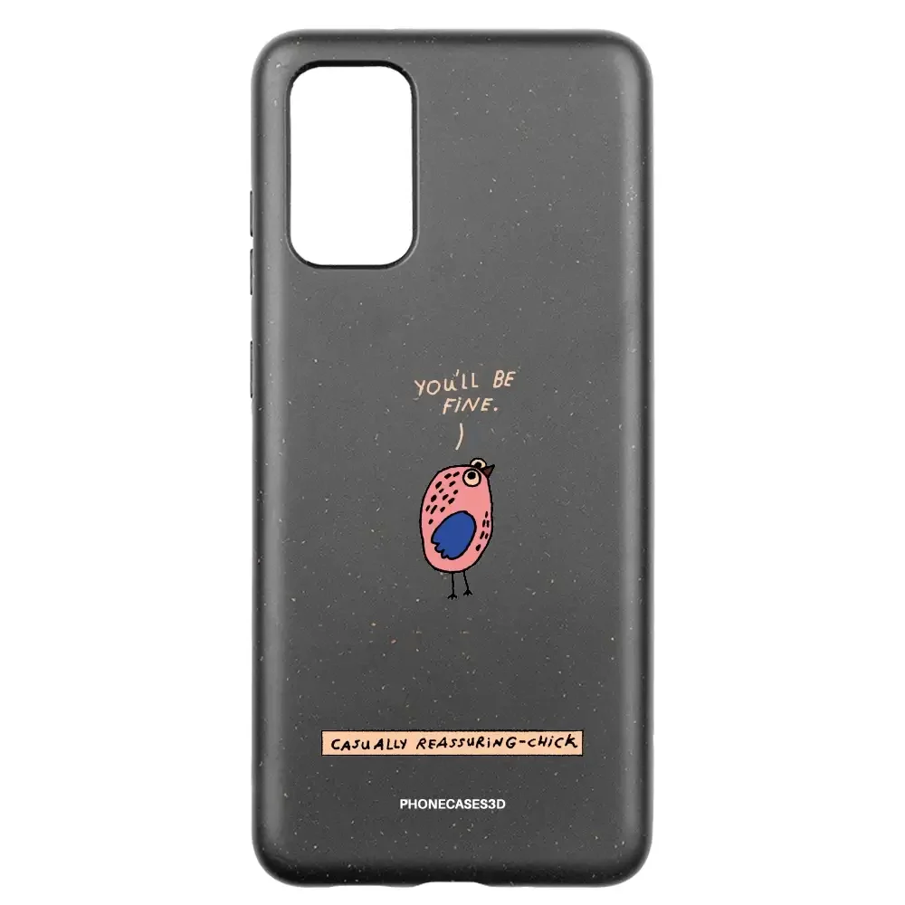 Maja Official Black Compostable Phone Case Design Chick - Image 31