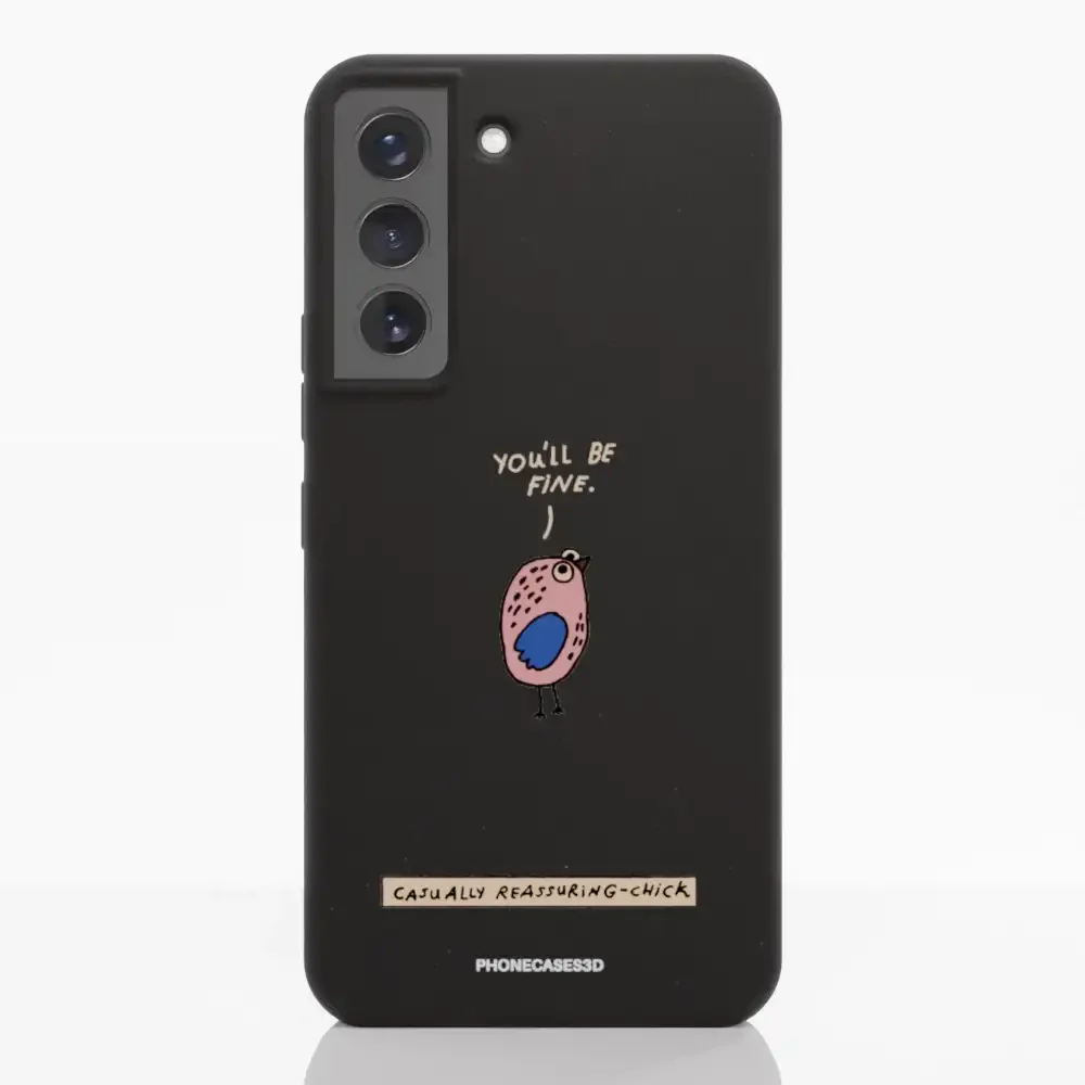 Maja Official Black Compostable Phone Case Design Chick - Image 37