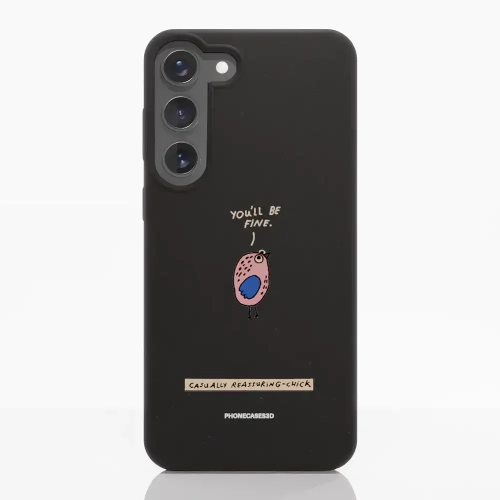 Maja Official Black Compostable Phone Case Design Chick - Image 39