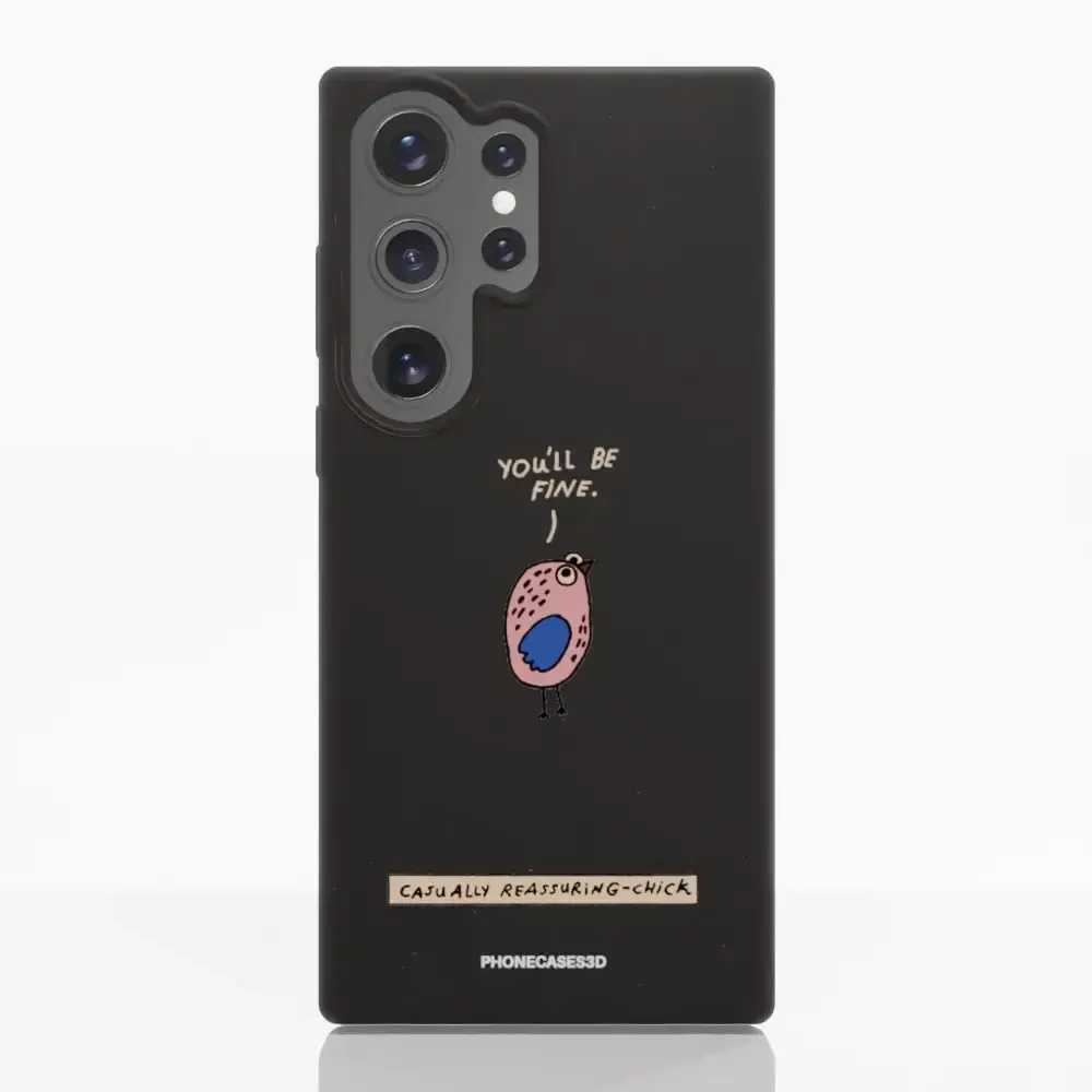 Maja Official Black Compostable Phone Case Design Chick - Image 41