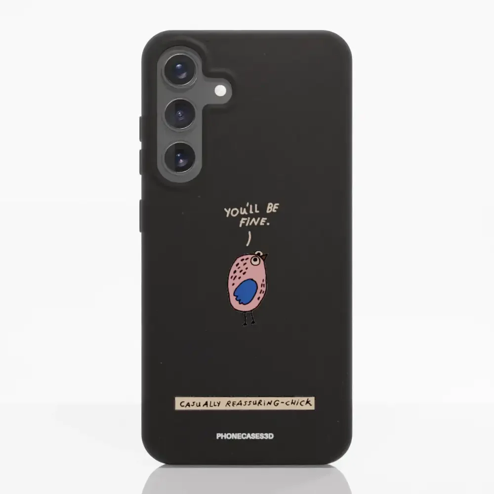 Maja Official Black Compostable Phone Case Design Chick - Image 46