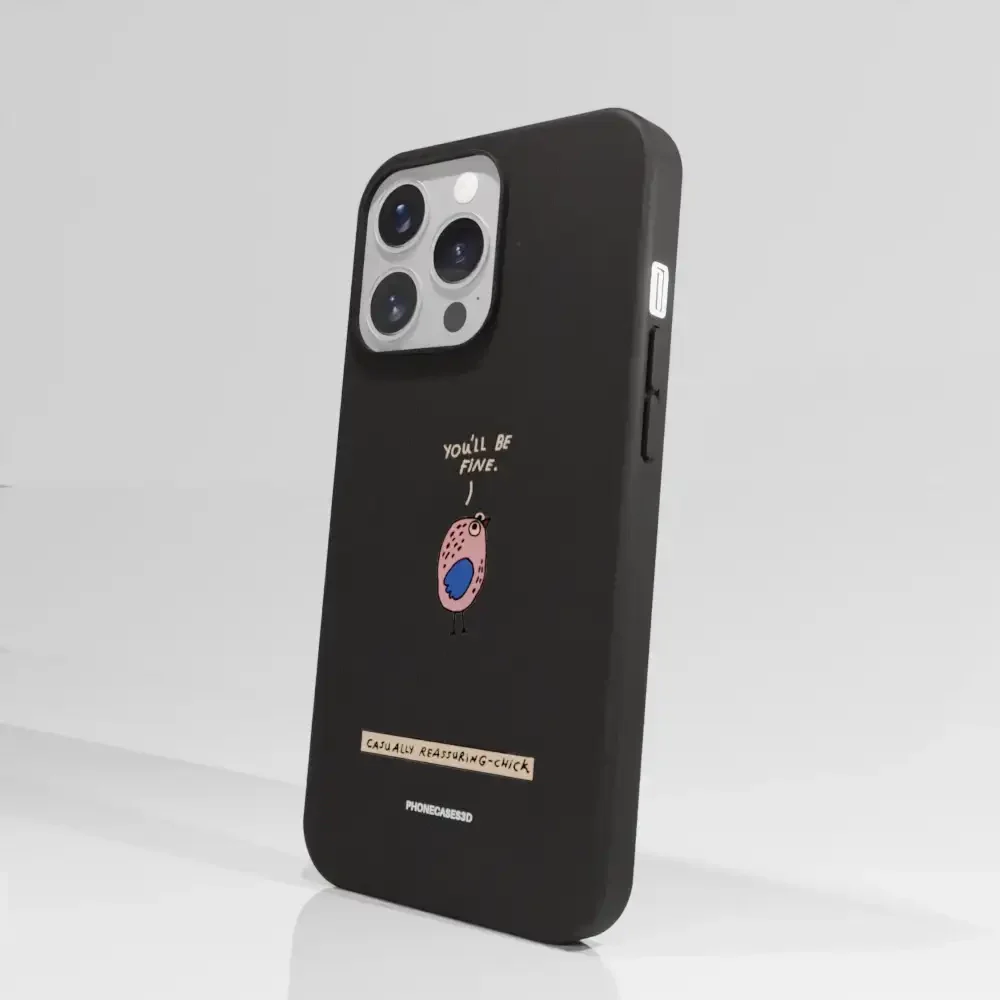 Maja Official Black Compostable Phone Case Design Chick - Image 58