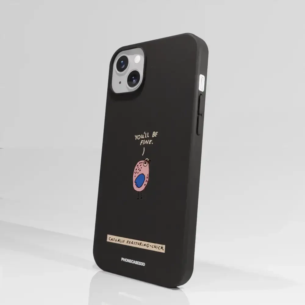Maja Official Black Compostable Phone Case Design Chick - Image 61