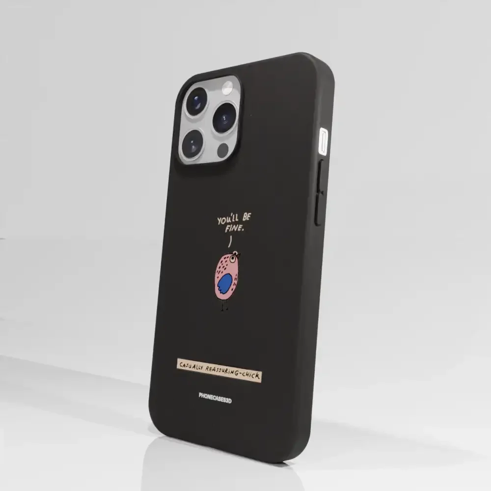 Maja Official Black Compostable Phone Case Design Chick - Image 62