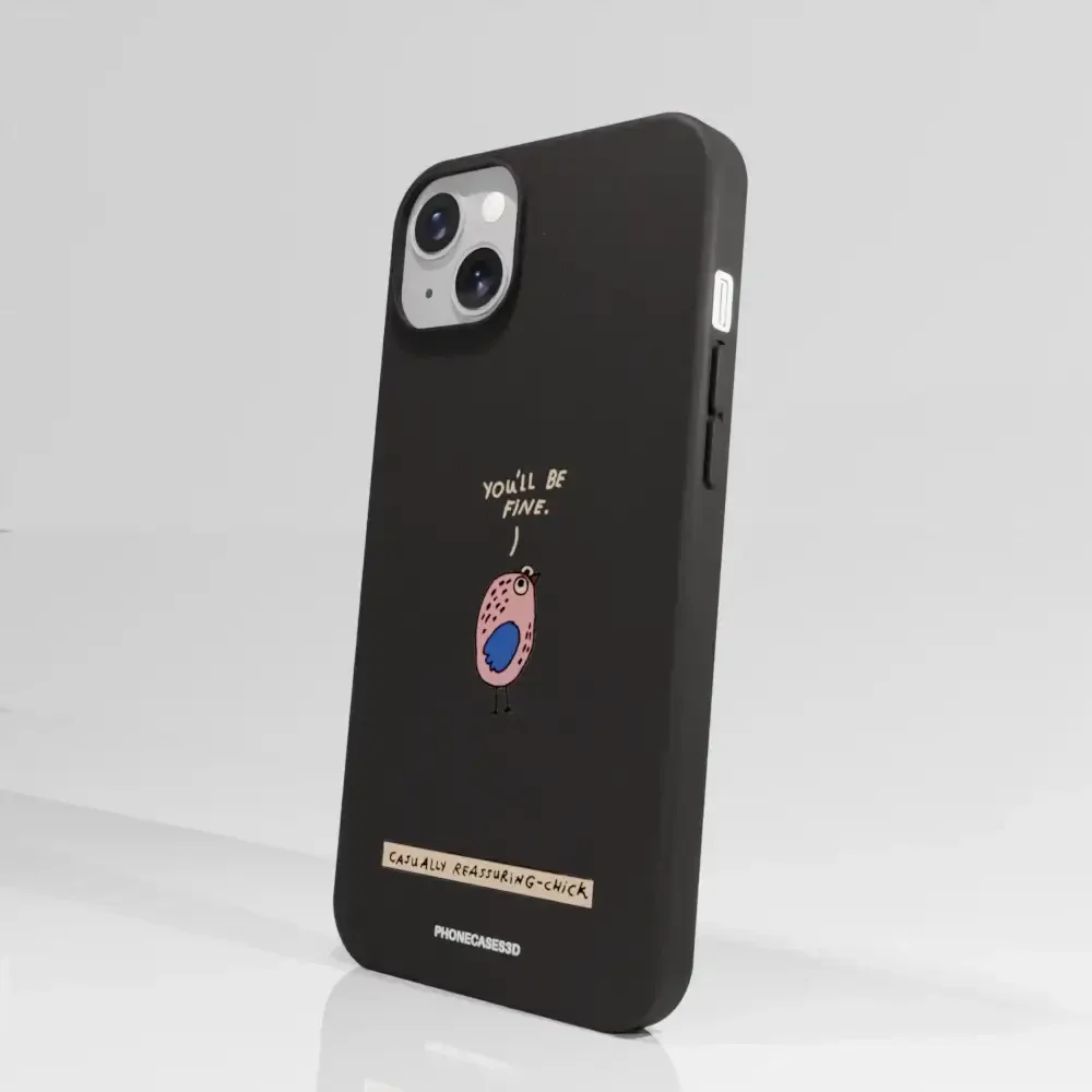 Maja Official Black Compostable Phone Case Design Chick - Image 65