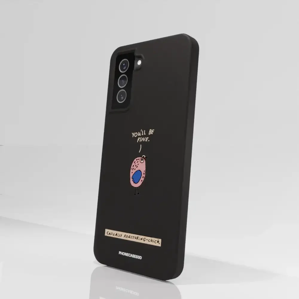 Maja Official Black Compostable Phone Case Design Chick - Image 74