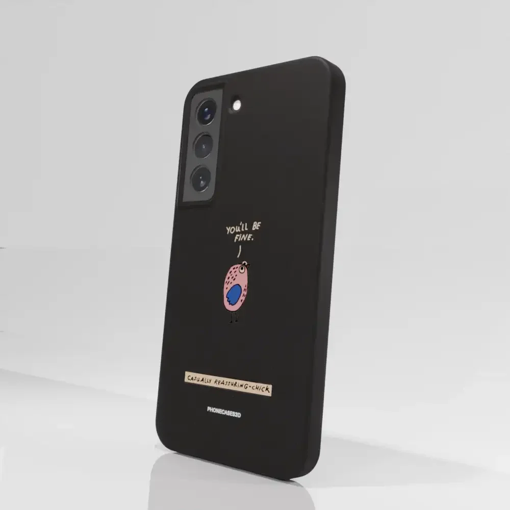 Maja Official Black Compostable Phone Case Design Chick - Image 76