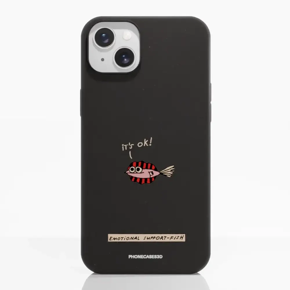 Maja Official Black Compostable Phone Case Design Support-Fish - Image 10