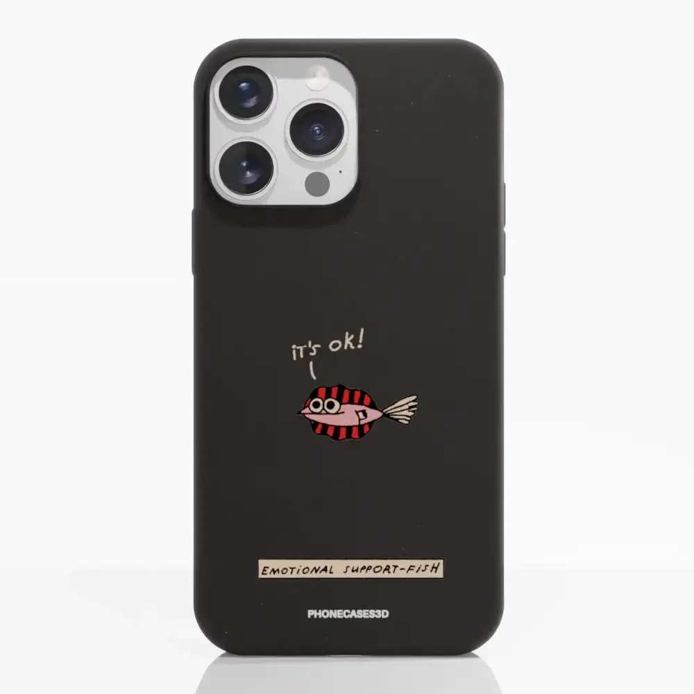 Maja Official Black Compostable Phone Case Design Support-Fish - Image 12