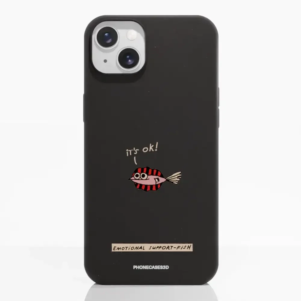 Maja Official Black Compostable Phone Case Design Support-Fish - Image 14