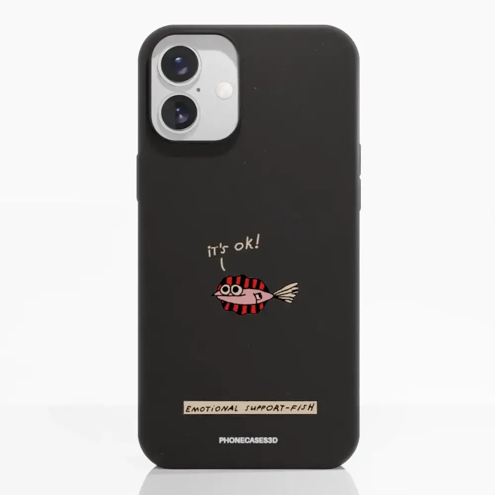 Maja Official Black Compostable Phone Case Design Support-Fish - Image 19