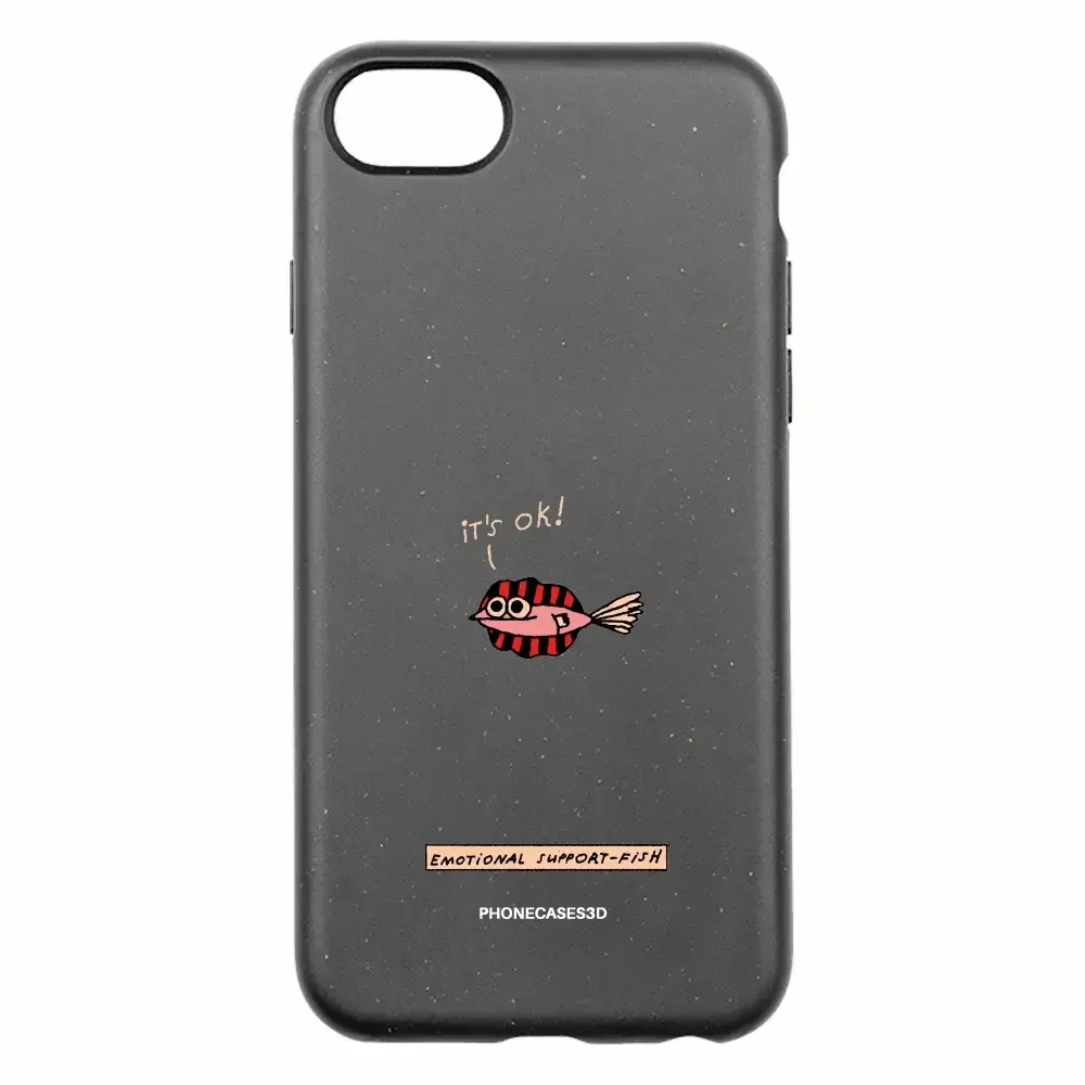 Maja Official Black Compostable Phone Case Design Support-Fish - Image 27