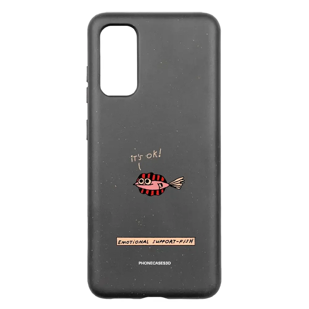Maja Official Black Compostable Phone Case Design Support-Fish - Image 29