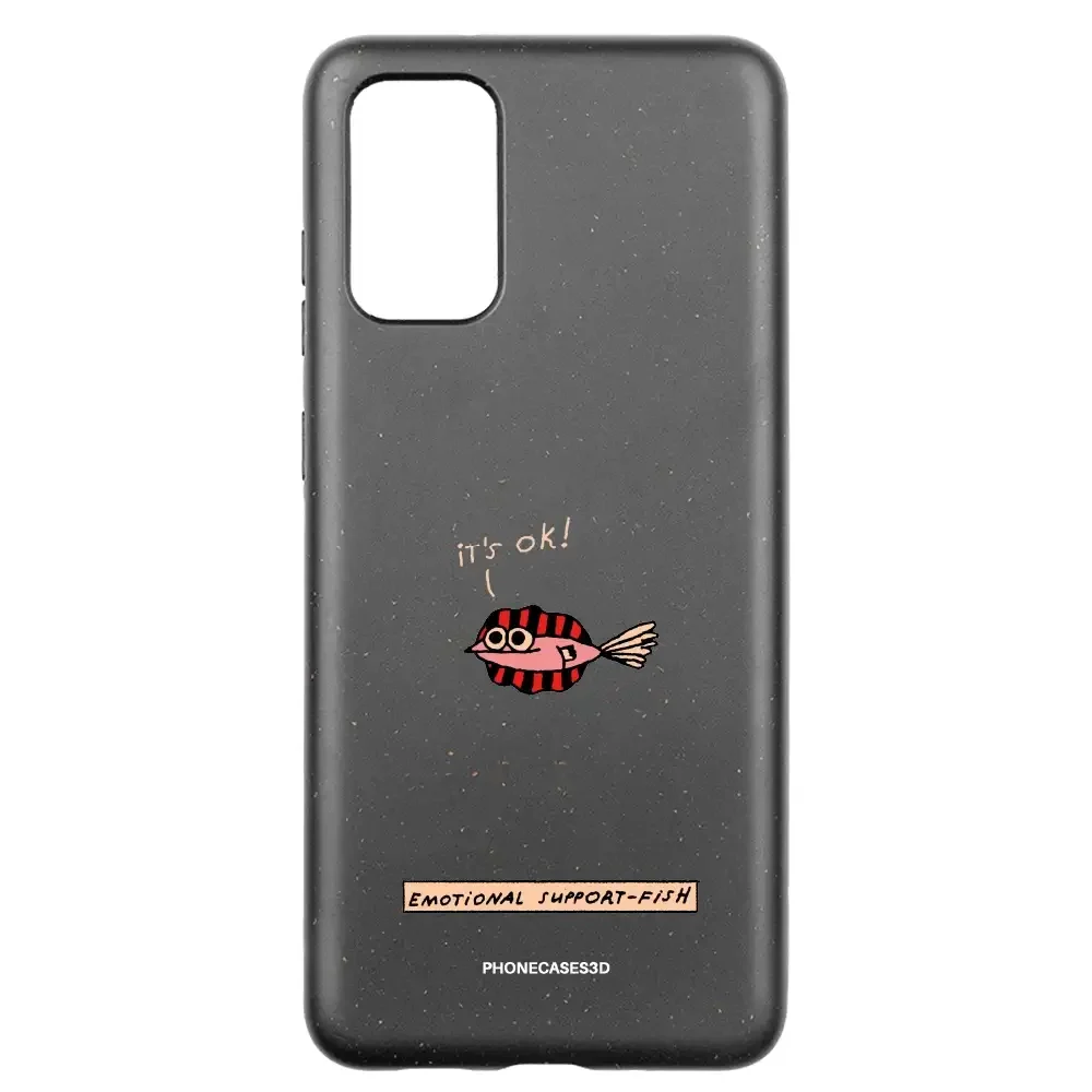 Maja Official Black Compostable Phone Case Design Support-Fish - Image 31