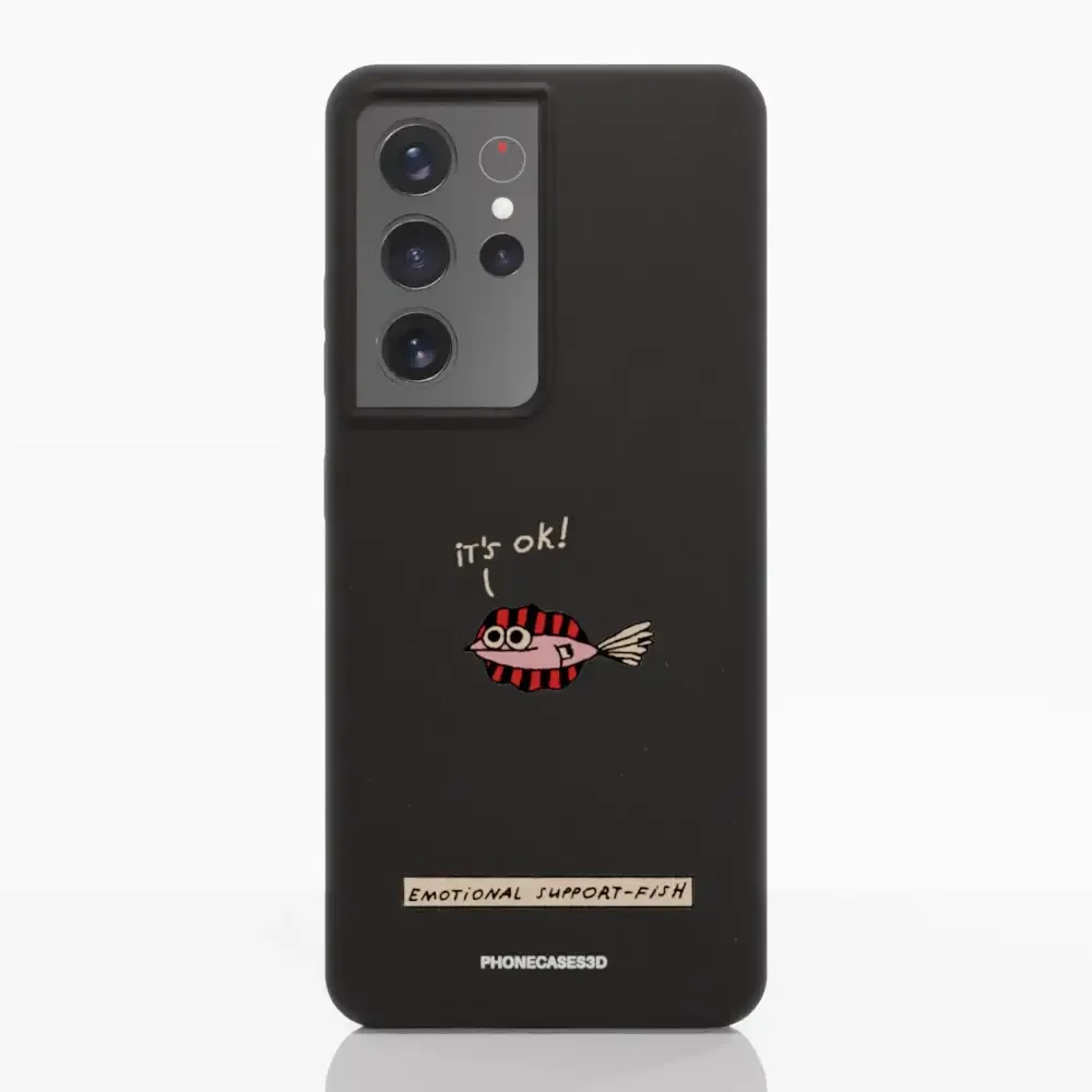 Maja Official Black Compostable Phone Case Design Support-Fish - Image 35