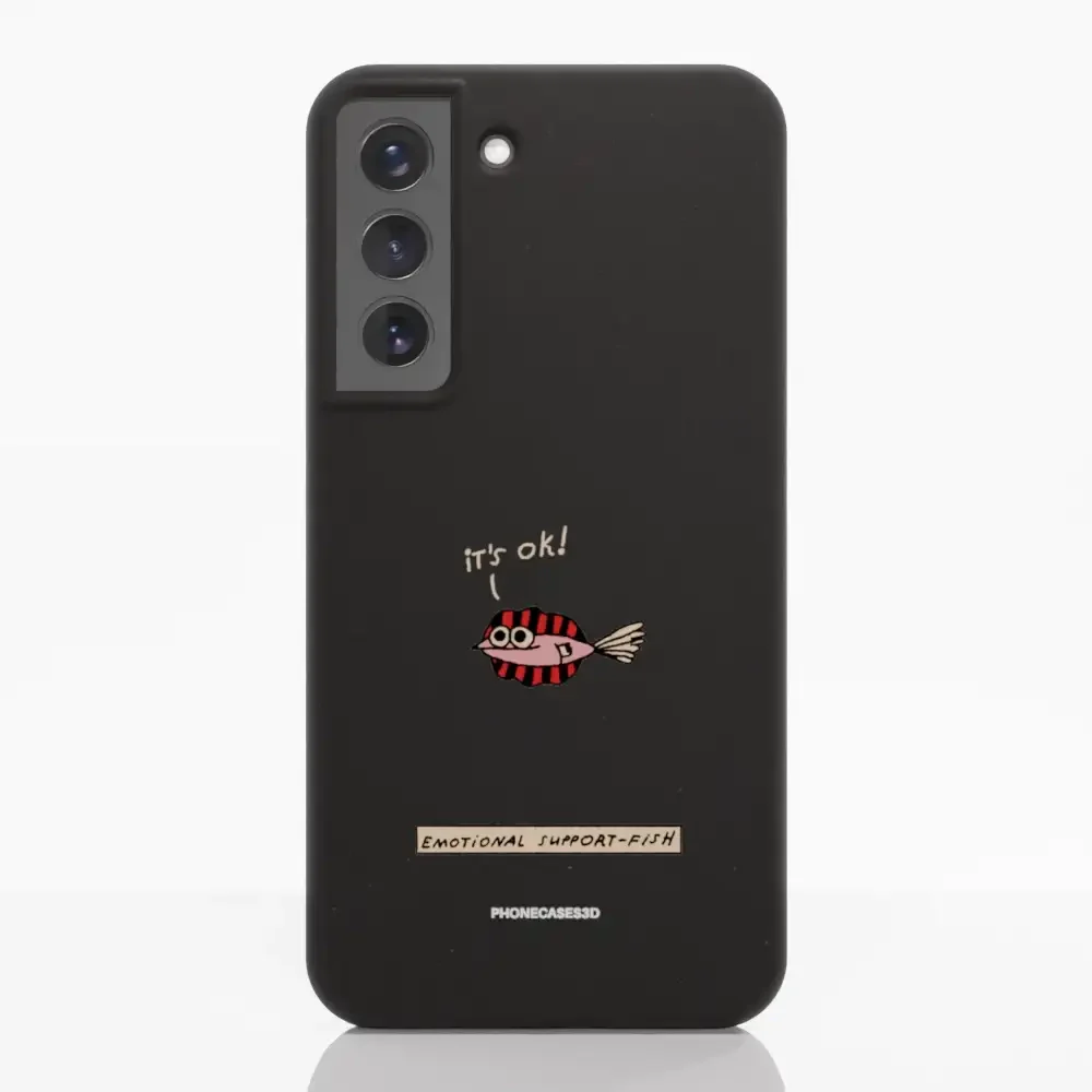 Maja Official Black Compostable Phone Case Design Support-Fish - Image 36