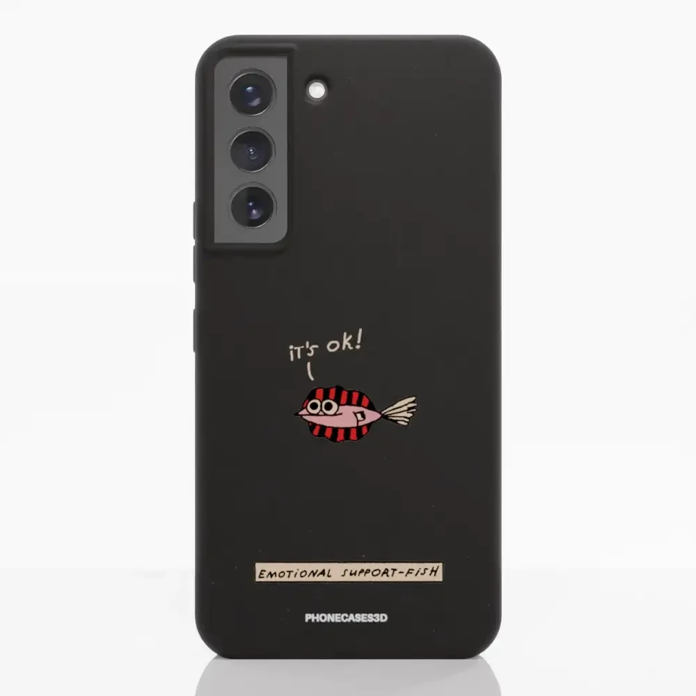 Maja Official Black Compostable Phone Case Design Support-Fish - Image 37