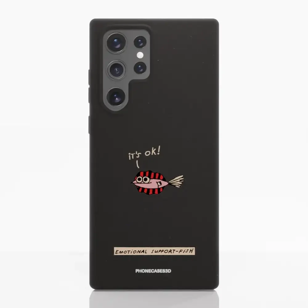 Maja Official Black Compostable Phone Case Design Support-Fish - Image 38