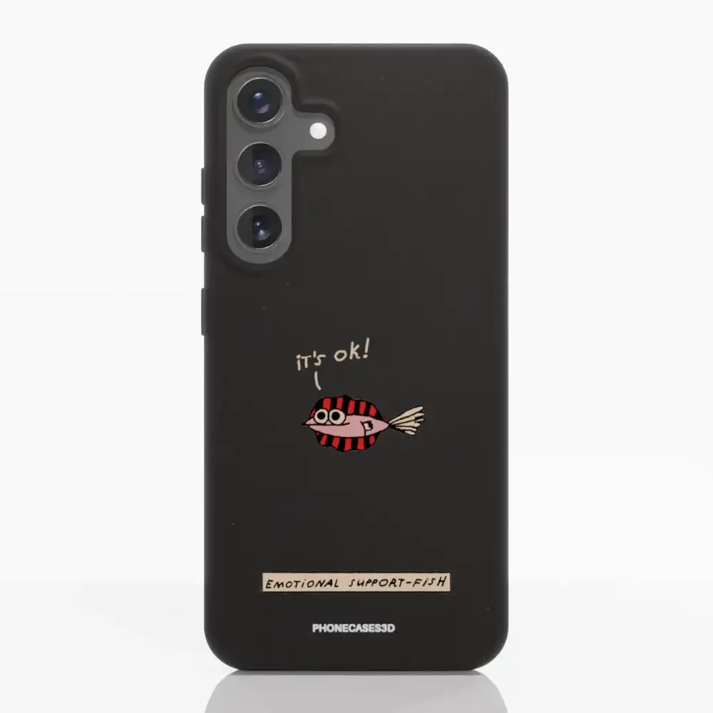 Maja Official Black Compostable Phone Case Design Support-Fish - Image 46