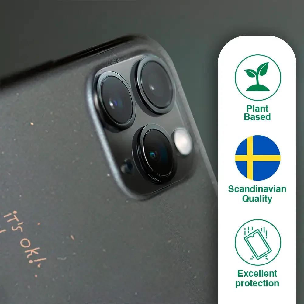 Maja Official Black Compostable Phone Case Design Support-Fish - Image 49